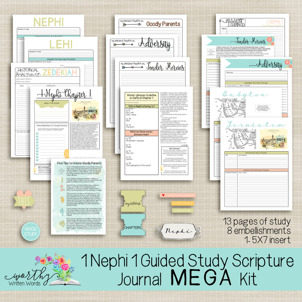 1 Nephi 1 Guided Study MEGA Kit