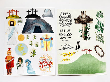 He is Risen Sticker Sheets