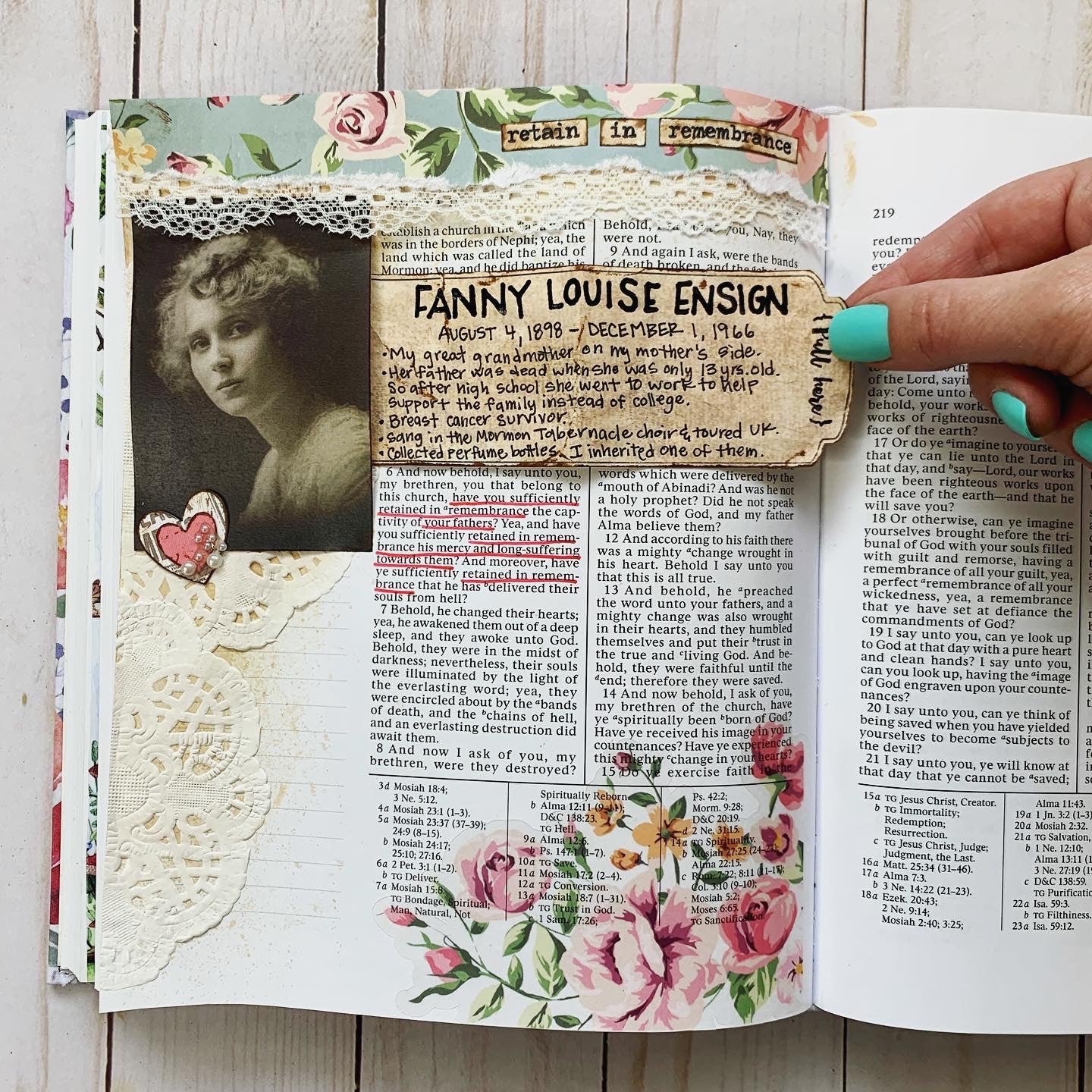 Retain in Remembrance Page Kit