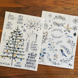Noel Sticker Sheets