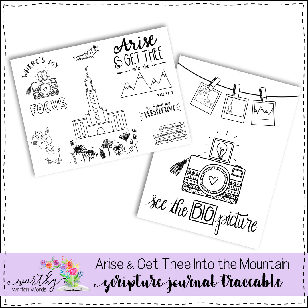 Arise & Get Thee into the Mountain Traceable