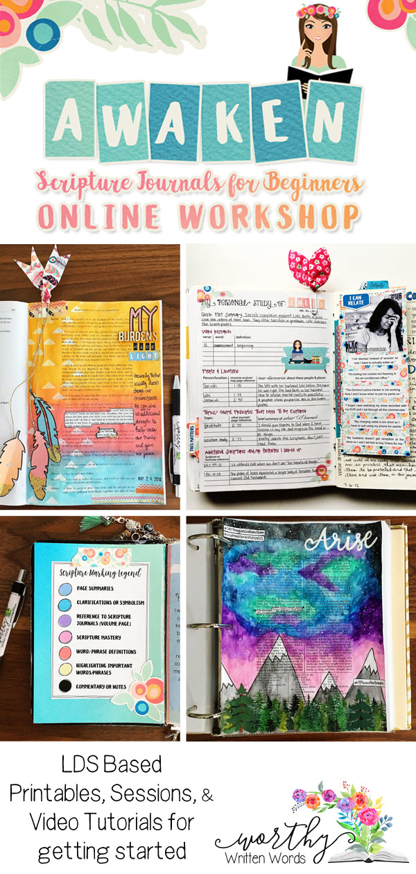 Awaken: Scripture Journals for Beginners Online Workshop
