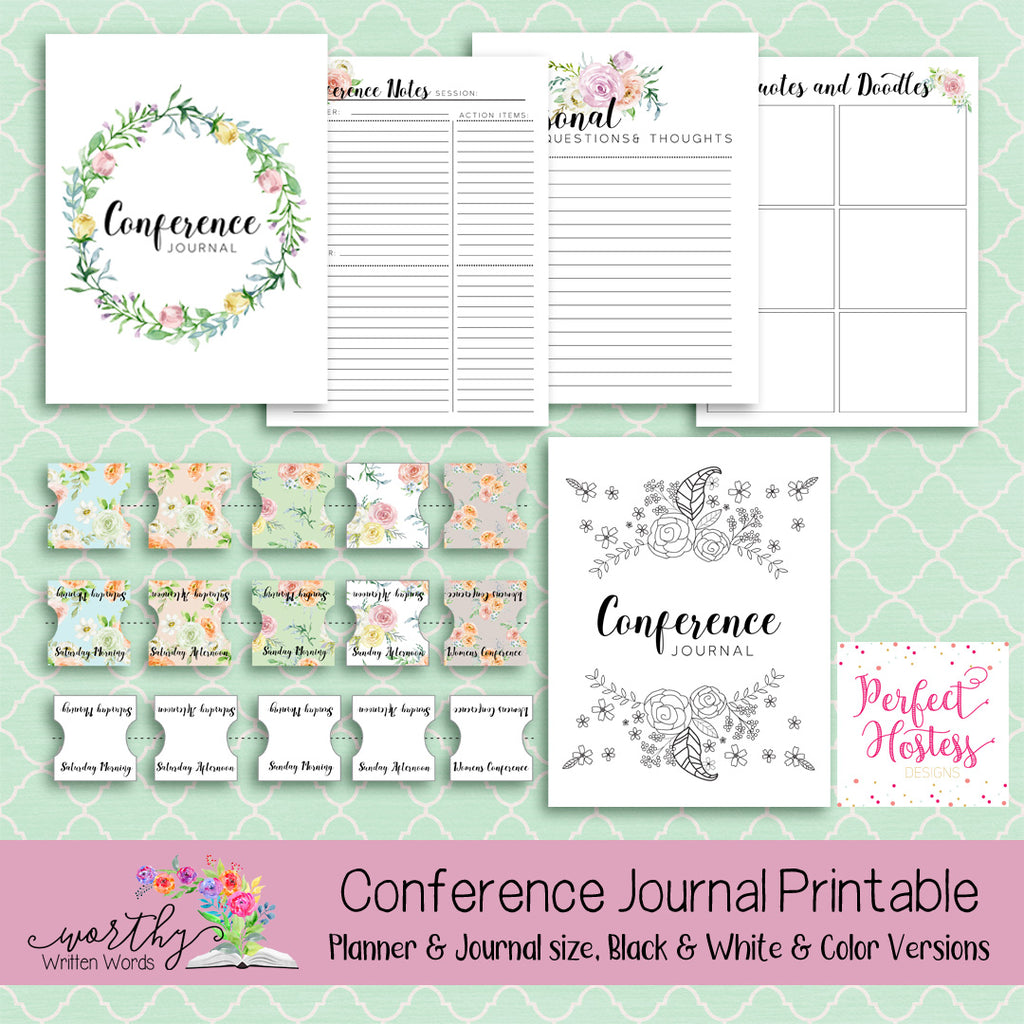 General Conference Journal Printable