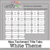 Choose Tabs- NT