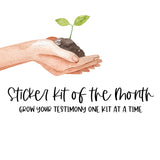 Scripture Stickers Monthly Subscription