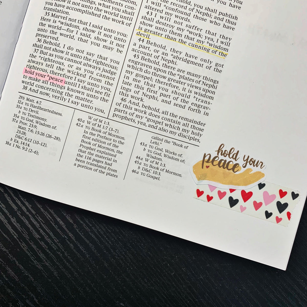 Note For Peace A Message of Peace Sticker Sheet – Worthy Written Words