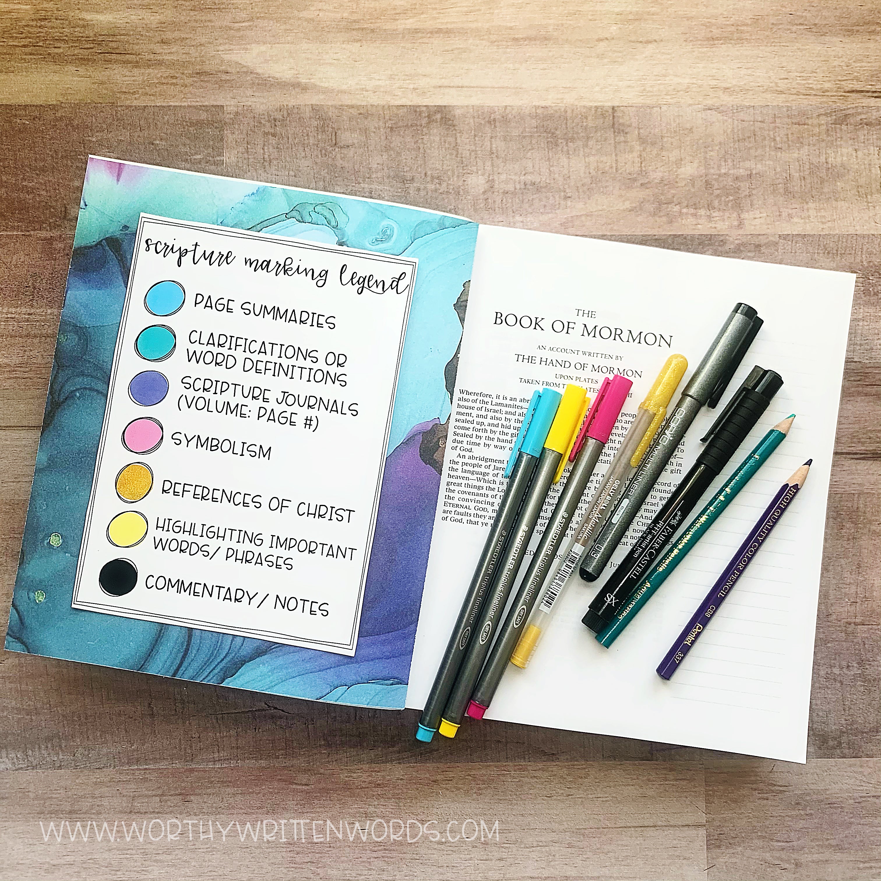 Scripture Study Starter Pack – Worthy Written Words