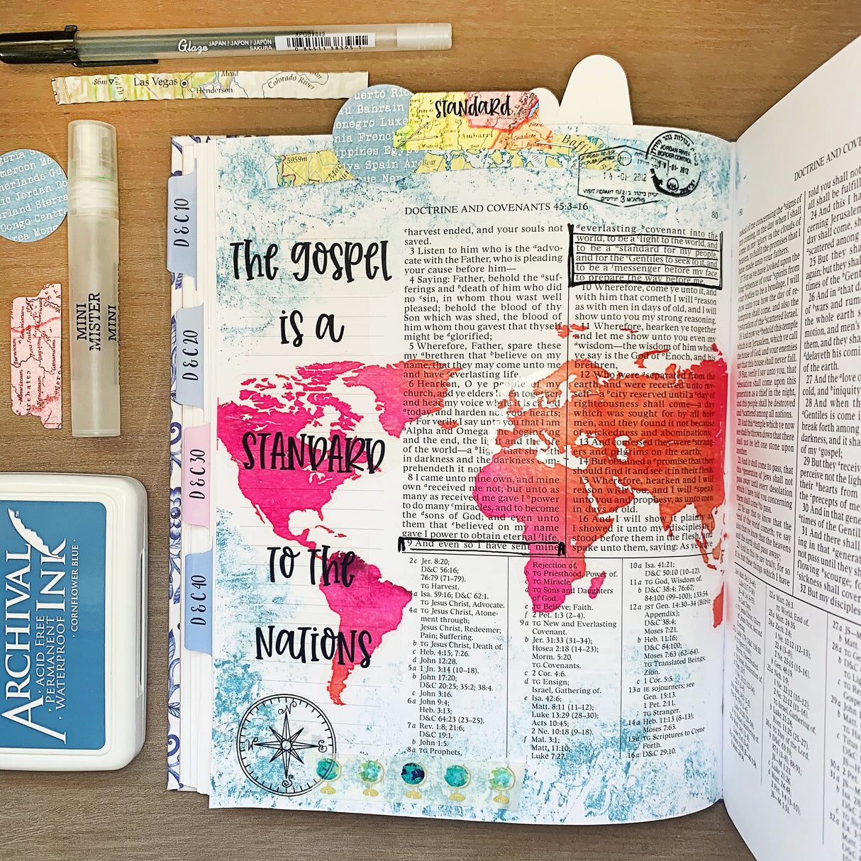 Standard to the Nations Page Kit