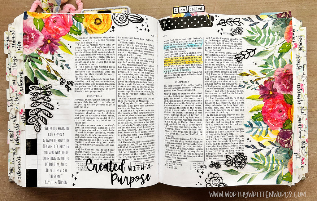 Created with a Purpose Page Kit