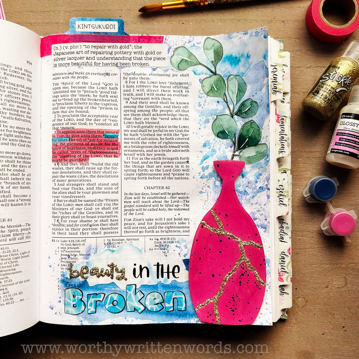 Beauty in the Broken Page Kit
