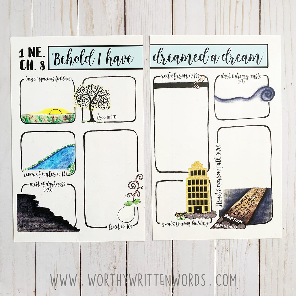 Already Printed: Lehi's Dream Quick Page Kit