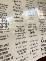 Favorite Quotes for Your Margins: Volume 1