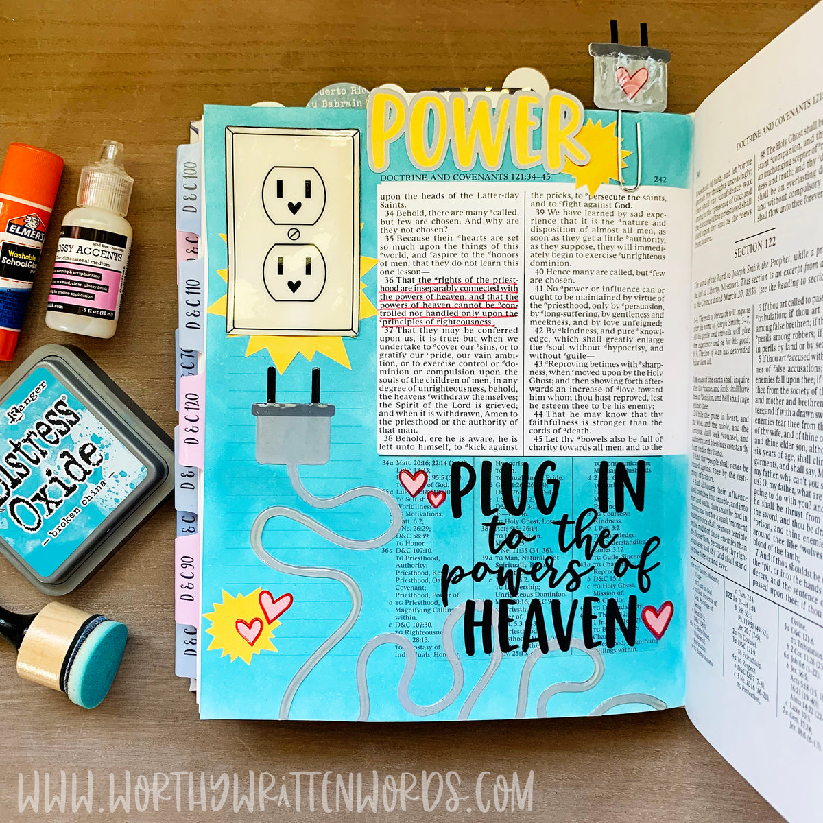 Powers of Heaven Page Kit – Worthy Written Words