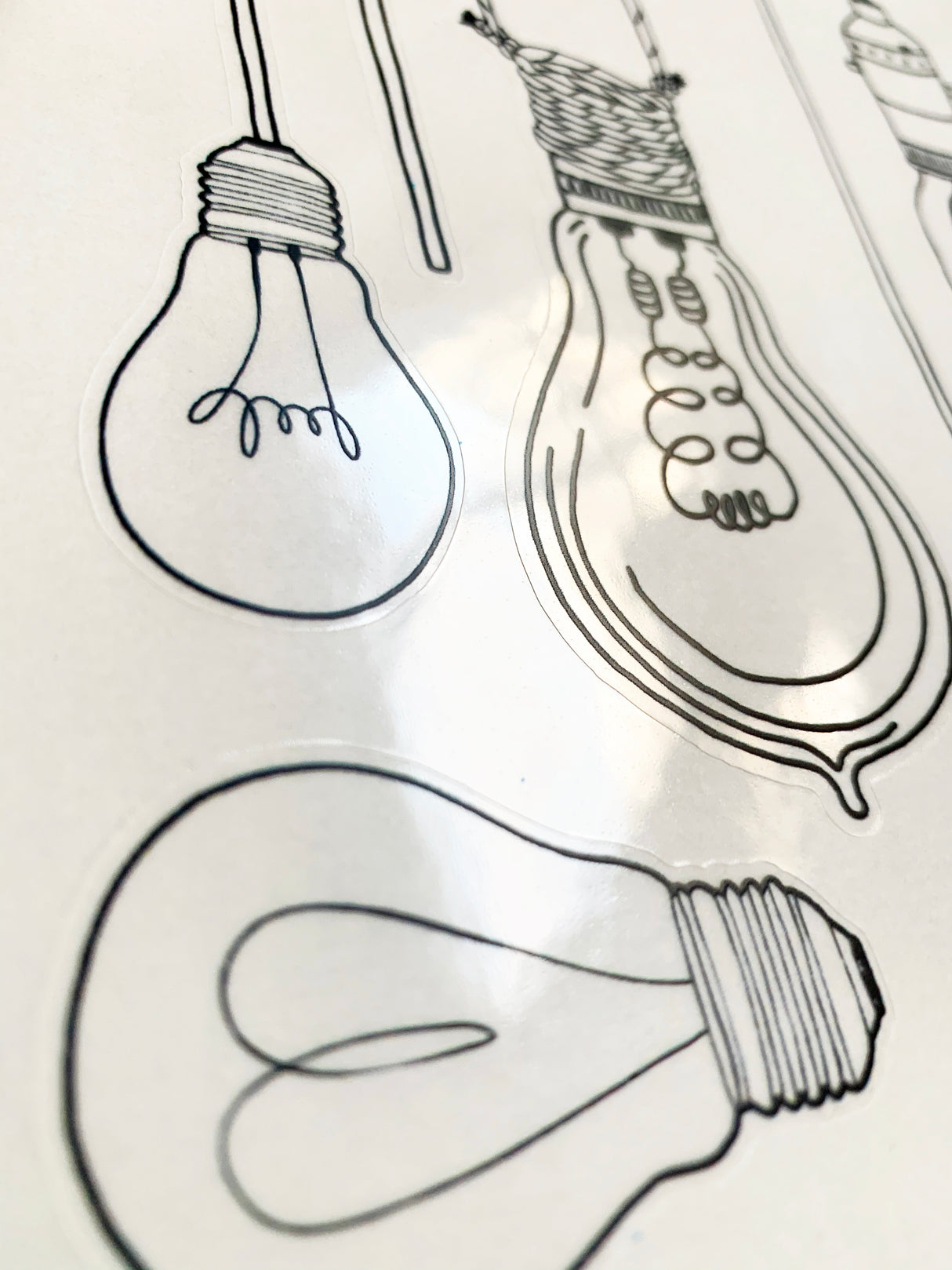 Light Unto Them Forever Stickers