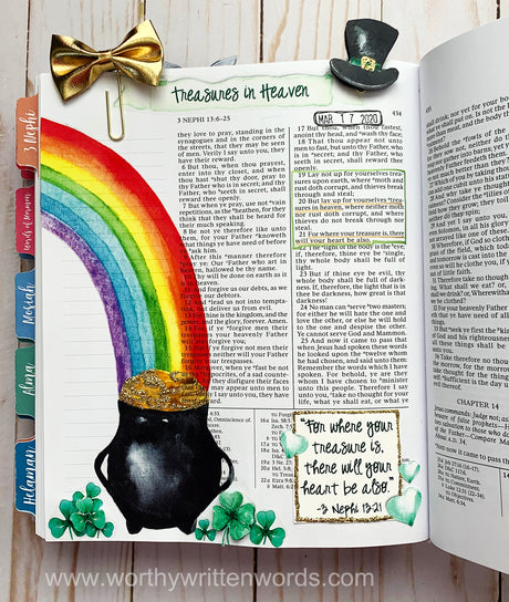 Treasures in Heaven Page Kit