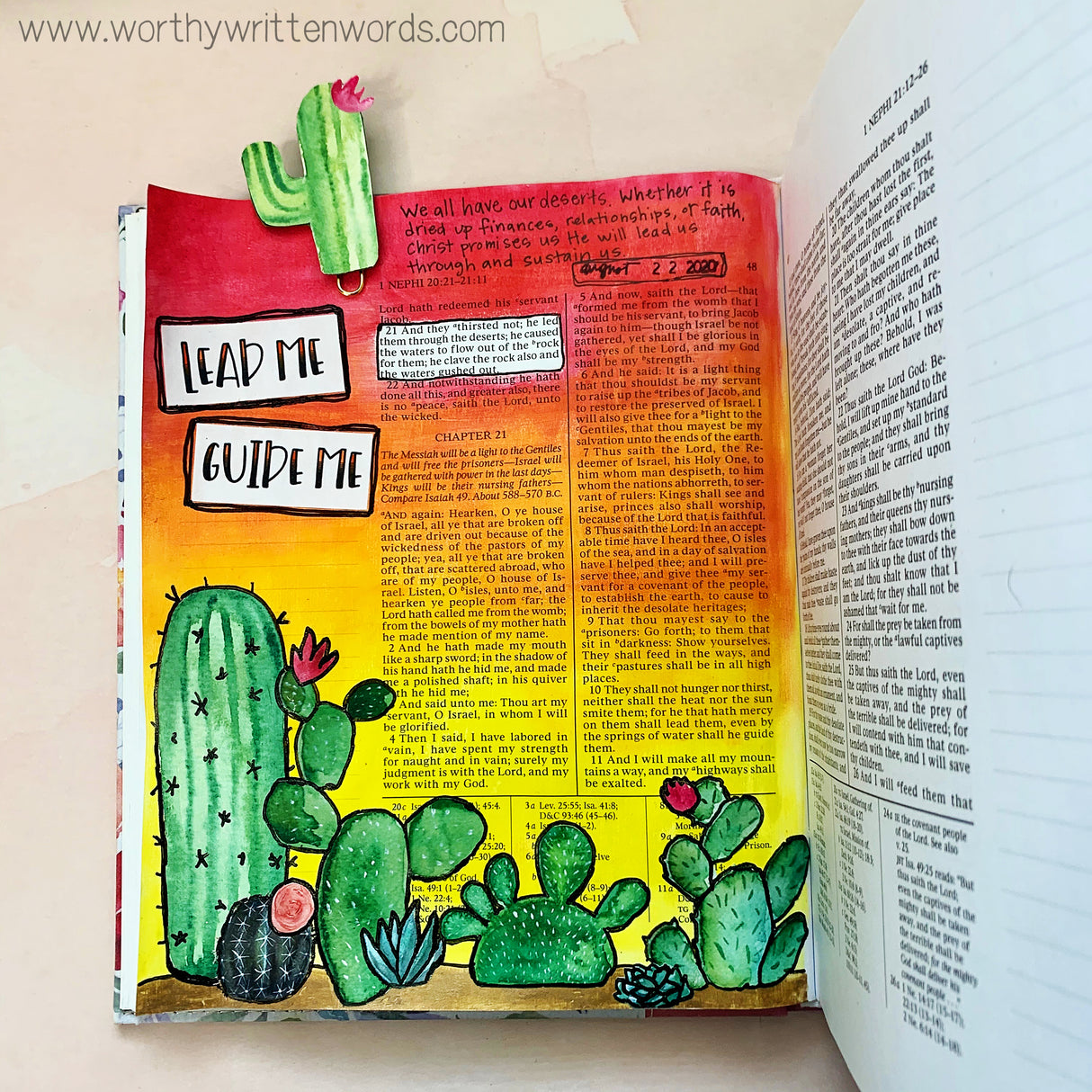 Through the Desert Sticker Sheet