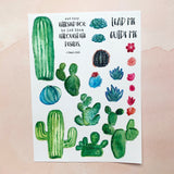 Through the Desert Sticker Sheet