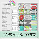 Tabs Volume 3- Topics