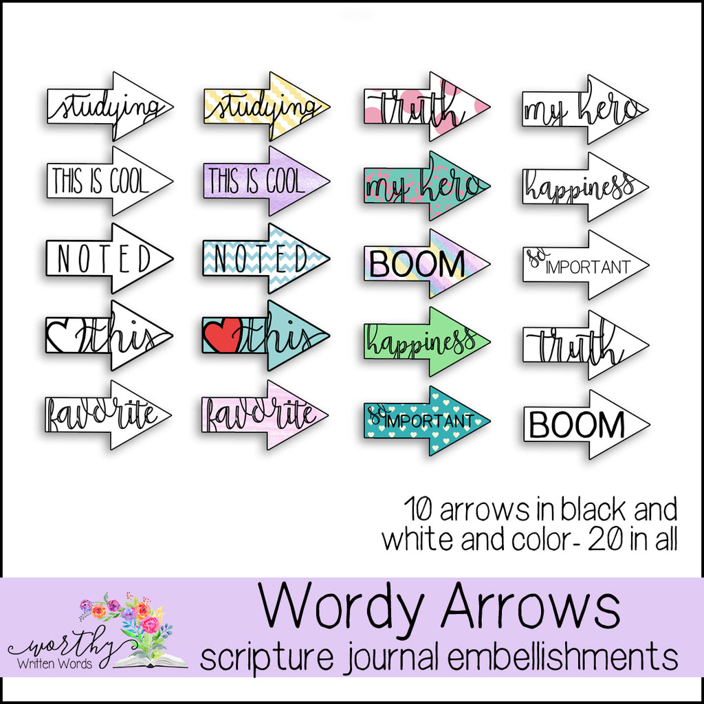 Wordy Arrows