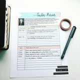 1 Nephi 1 Guided Study MEGA Kit - Worthy Written Words