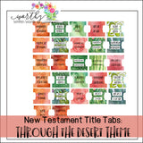 Choose Tabs- NT